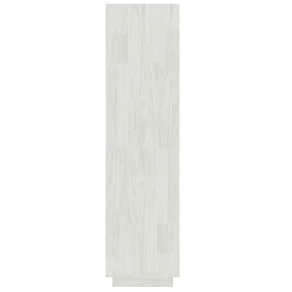 vidaXL Étagère/Séparateur de pièce blanc 40x35x135 cm Bois de pin massif