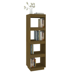 Honigbraunes Kiefer Bücherregal 40x35x135 cm