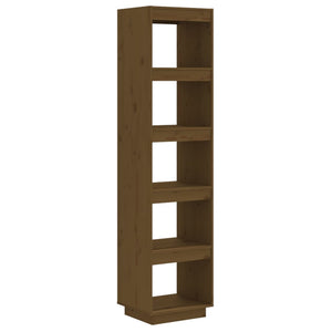 vidaXL Étagère/Séparateur de pièce marron miel 40x35x167 cm Bois de pin massif