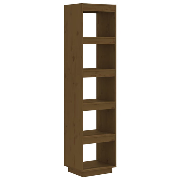 vidaXL Étagère/Séparateur de pièce marron miel 40x35x167 cm Bois de pin massif