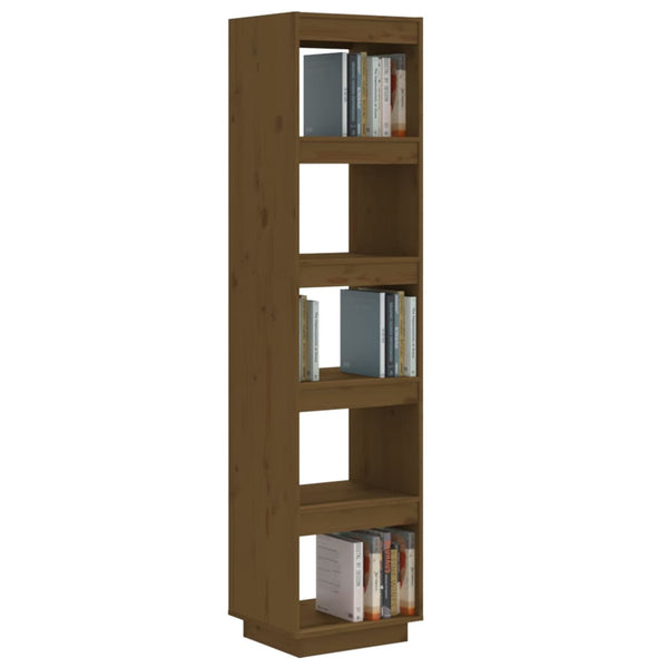 vidaXL Étagère/Séparateur de pièce marron miel 40x35x167 cm Bois de pin massif