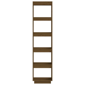 vidaXL Étagère/Séparateur de pièce marron miel 40x35x167 cm Bois de pin massif