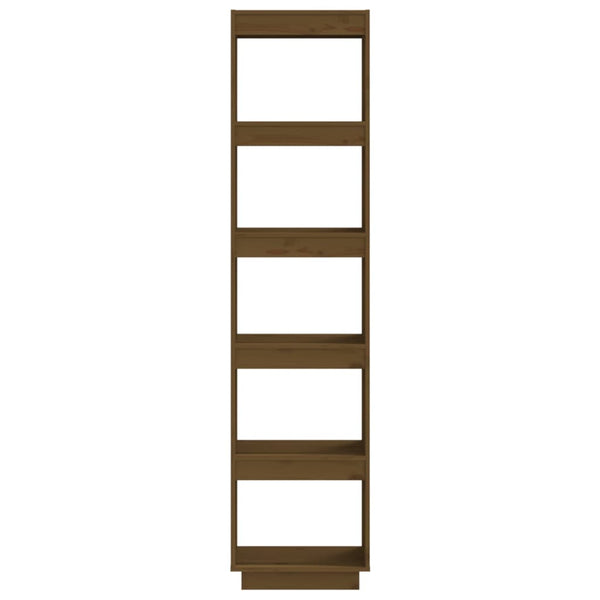 vidaXL Étagère/Séparateur de pièce marron miel 40x35x167 cm Bois de pin massif