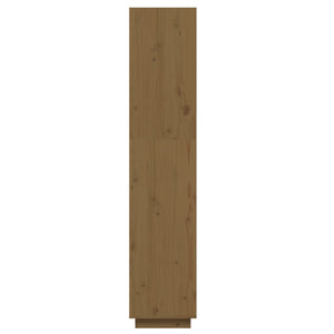 vidaXL Étagère/Séparateur de pièce marron miel 40x35x167 cm Bois de pin massif