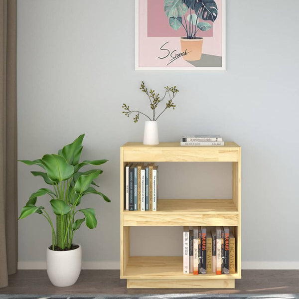 Bücherregal Kiefer Massivholz 60x71 cm