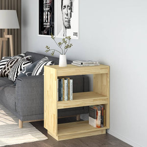 Bücherregal Kiefer Massivholz 60x71 cm