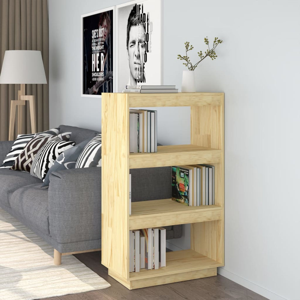 vidaXL Bibliothèque/Séparateur de pièce 60x35x103 cm Bois de pin massif