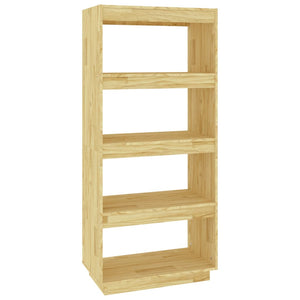 Massivholz Bücherregal Raumteiler Kiefer