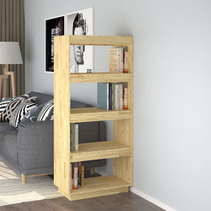 Massivholz Bücherregal Raumteiler Kiefer