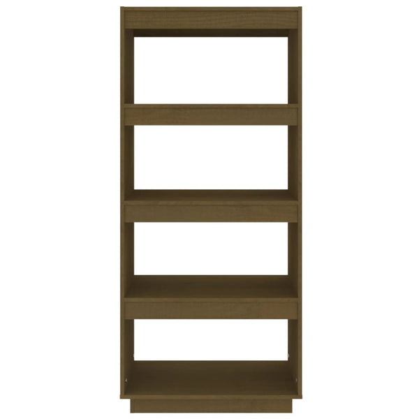 Bücherregal Honigbraun Kiefer Massivholz