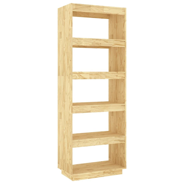 Massivholz Bücherregal Raumteiler Kiefer 167cm