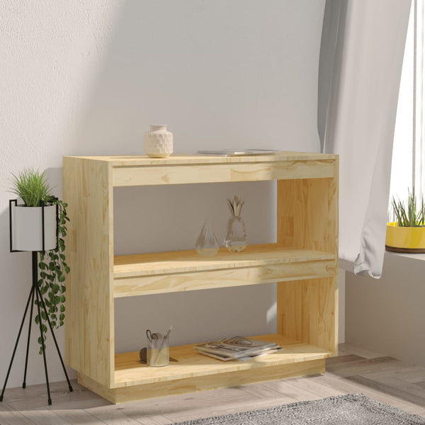 Bücherregal Kiefer Massivholz 80 cm