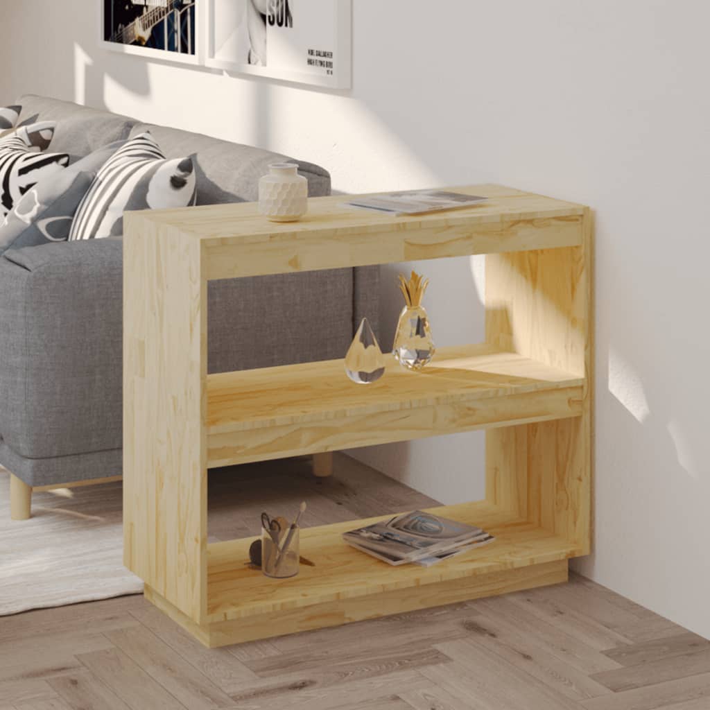 Bücherregal Kiefer Massivholz 80 cm