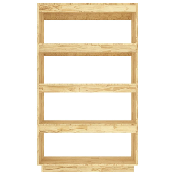 Massivholz Bücherregal Raumteiler 80x135cm