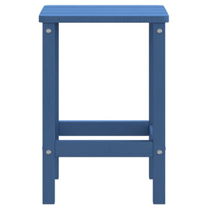 Adirondack-Gartentisch Meeresblau 38x38x46 cm HDPE