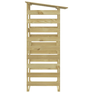 Pergola mit Dach 100x90x200 cm Imprägniertes Kiefernholz