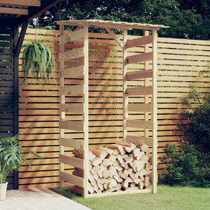 Pergola mit Dach 100x90x200 cm Imprägniertes Kiefernholz