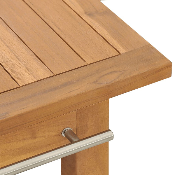 Waschtisch Massivholz Teak 132x45x75cm