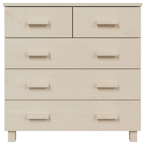 Sideboard HAMAR Honigbraun Kiefer Massivholz 79x80cm
