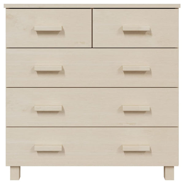 Sideboard HAMAR Honigbraun Kiefer Massivholz 79x80cm