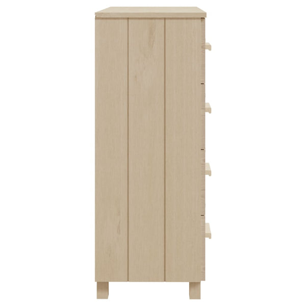 Honigbraunes Sideboard HAMAR Kiefer Massivholz