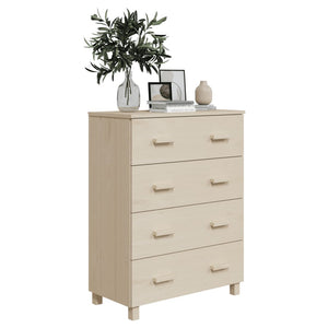Honigbraunes Sideboard HAMAR Kiefer Massivholz