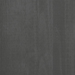 Dunkelgraues Kiefer Sideboard 79x40x103,5 cm