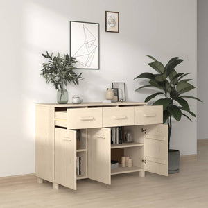 Sideboard HAMAR Honigbraun Kiefer Massivholz