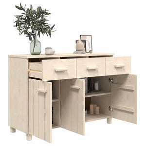 Sideboard HAMAR Honigbraun Kiefer Massivholz