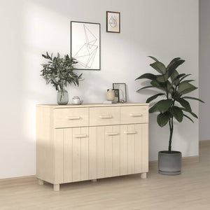 Sideboard HAMAR Honigbraun Kiefer Massivholz
