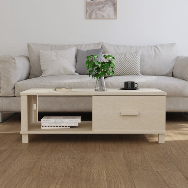 Sideboard HAMAR Honigbraun Kiefer Massivholz