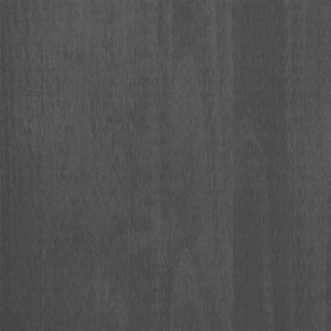 Schreibtisch HAMAR Dunkelgrau Kiefer Massivholz 110cm