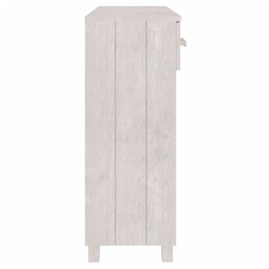 Weißer Konsolentisch HAMAR Kiefer Massivholz 90cm