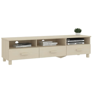 TV-Schrank HAMAR Honigbraun Massivholz Kiefer