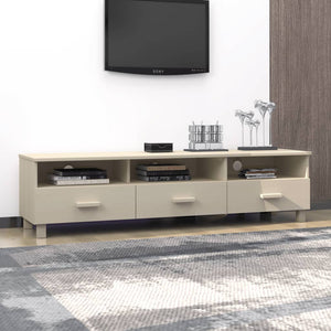 TV-Schrank HAMAR Honigbraun Massivholz Kiefer