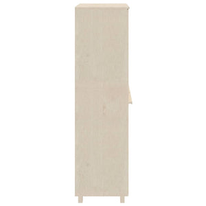 Massivholz Kleiderschrank Kiefer Honigbraun