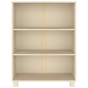Bücherschrank HAMAR Honigbraun Kiefer Massivholz
