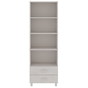 Highboard Weiß Kiefer Massivholz 60x180 cm