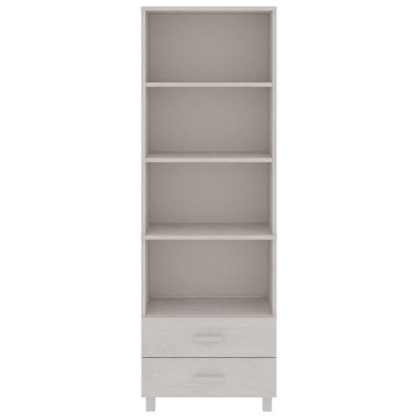 Highboard Weiß Kiefer Massivholz 60x180 cm