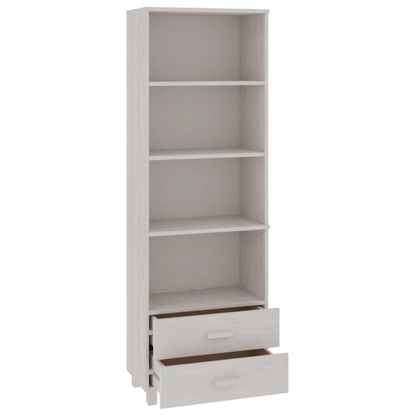 Highboard Weiß Kiefer Massivholz 60x180 cm