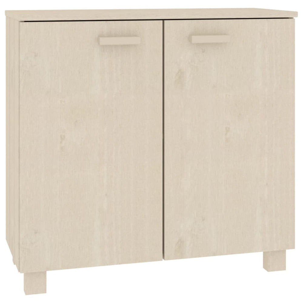 Sideboard HAMAR Honigbraun Kiefer Massivholz 85 cm
