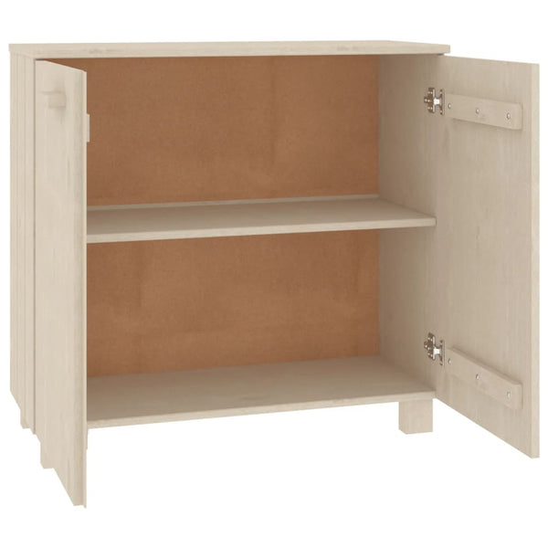Sideboard HAMAR Honigbraun Kiefer Massivholz 85 cm