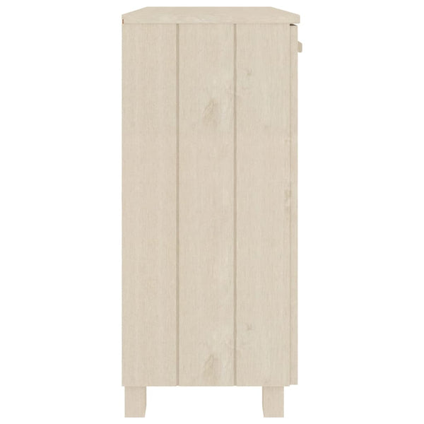 Sideboard HAMAR Honigbraun Kiefer Massivholz 85 cm