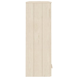 Highboard Aufsatz HAMAR Honigbraun Massivholz