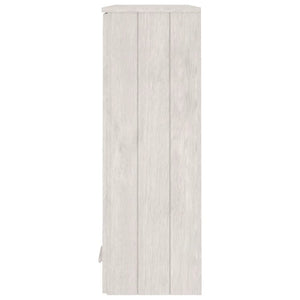 Highboard Aufsatz Weiß Massivholz 85cm