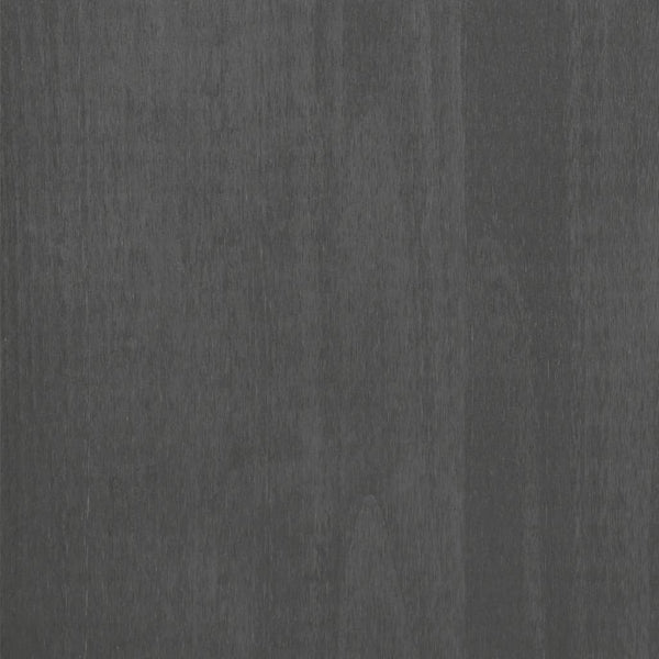 Highboard Aufsatz Dunkelgrau Massivholz