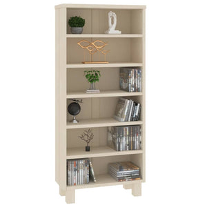 CD-Schrank Kiefer Massivholz Honigbraun