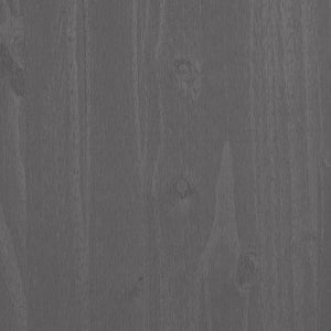 CD-Schrank Hellgrau Kiefer Massivholz