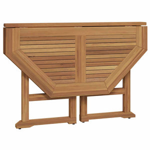 5-tlg. Garten-Essgruppe Klappbar Massivholz Teak
