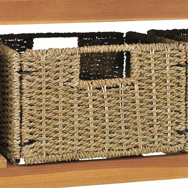 Waschtisch mit Creme Marmorbecken Massivholz Teak